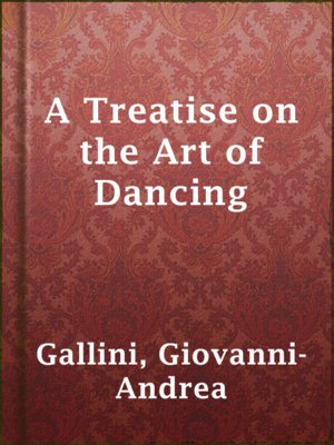 cover image of A Treatise on the Art of Dancing